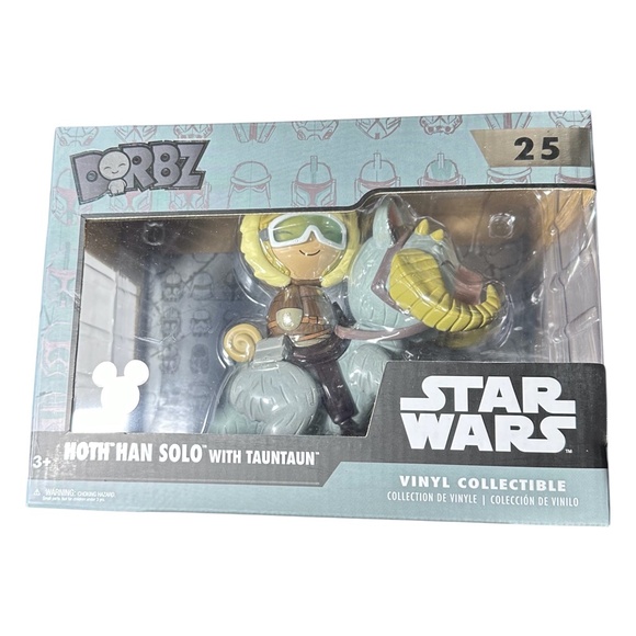 D23 Expo 2017 Funko Pop! Derby Star Wars Hoth Han Solo #25 Vinyl Figure - Picture 5 of 6